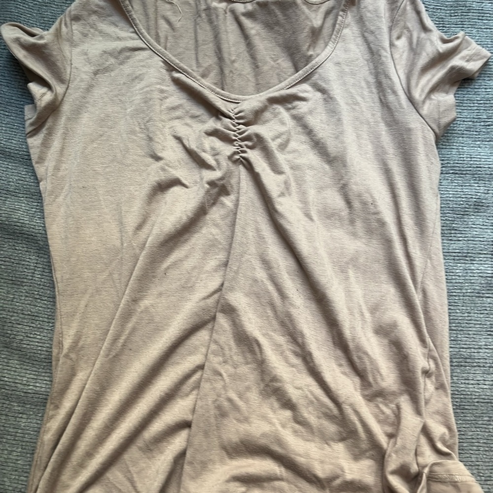 Casual Tan Women's Top